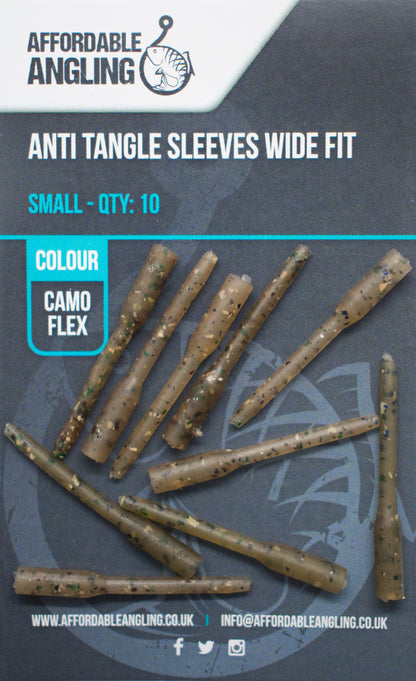 Anti Tangle Sleeves Wide Fit- Camo Flex Small