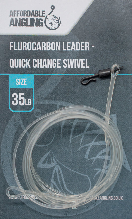 Flurocarbon Leader - Quick Change Swivel