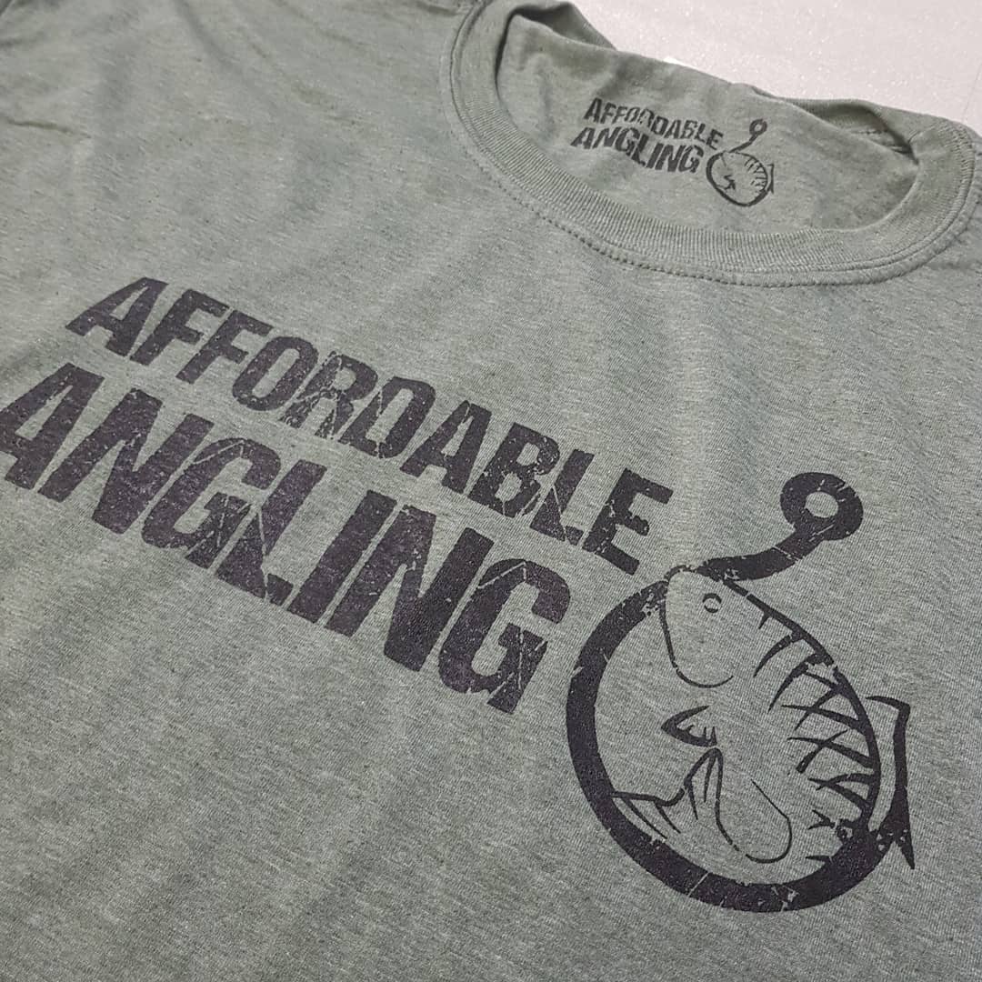 Affordable Angling Olive Tshirt