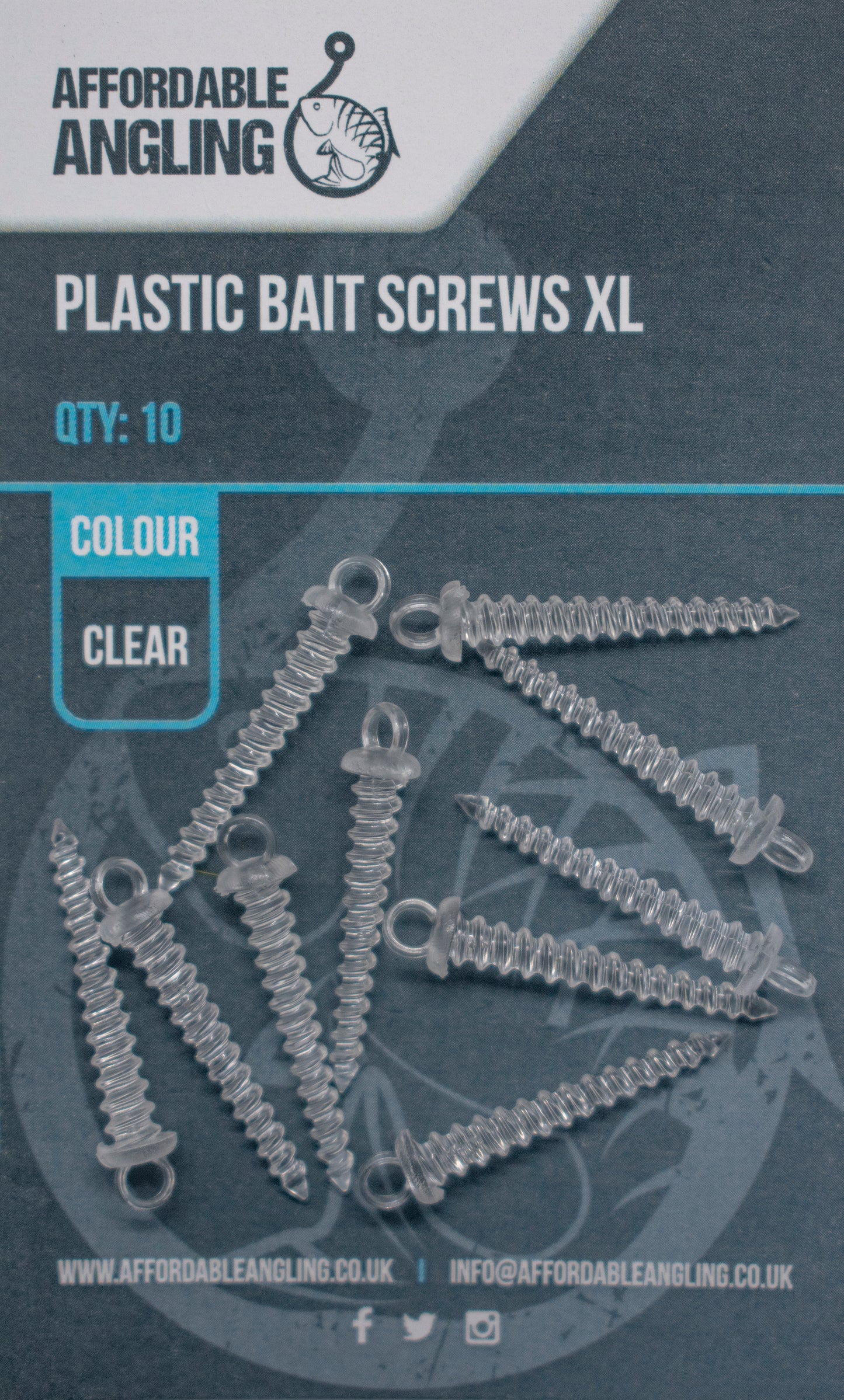 Plastic Bait Screws XL