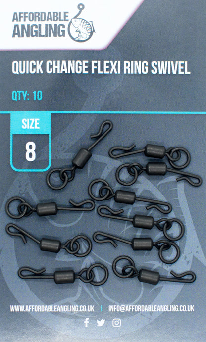 Quick Change Flexi Ring Swivels