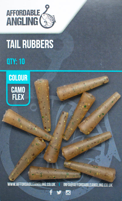 Camo Flex Tail Rubbers