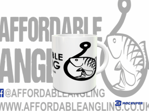 Affordable angling Logo Mug